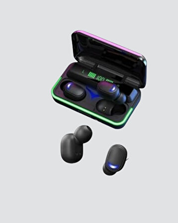 E10 Powerbanklı Bluetooth Kulaklık Oyun Modu ve Şık Tasarım