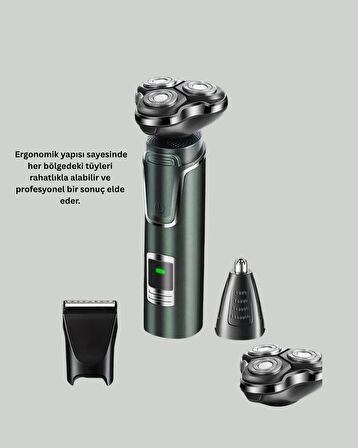 Hassas Bölgeler İçin Çok Fonksiyonlu Tıraş Makinesi