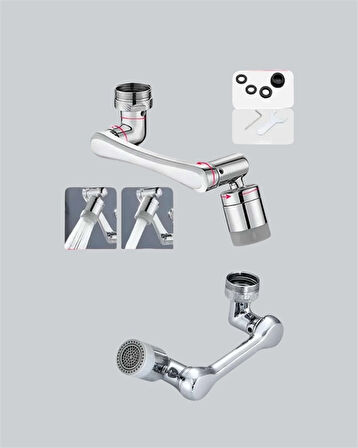 Yüksek Basınçlı Musluk Havalandırıcı – Köpük & Sprey Modlu, Su Tasarruflu Başlık