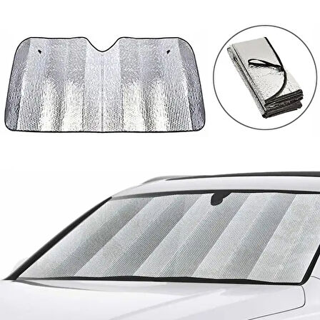 Isı ve Güneş Yansıma Önleyici Oto Ön Cam Güneşliği Opel Astra Fiat Egea Hyundai i20 Renault Megane