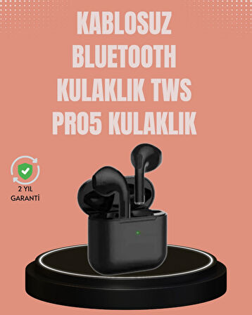 TWS Pro 5 Kulaklık – Uzun Süreli Kullanım İçin Yüksek Batarya Performansı