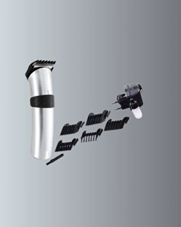 Profesyonel Saç ve Sakal Tıraş Makinesi – Tam Aksesuar Setli