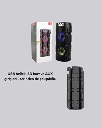 Uzun Pil Ömrü Sunan Kablosuz Bluetooth Hoparlör