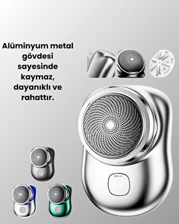 Komple Vücut İçin Taşınabilir Elektrikli Tıraş Cihazı