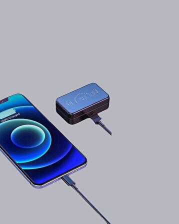 3500 mAh Şarj Kutulu Bluetooth 5.1 Kablosuz Kulaklık – Dokunmatik, Suya Dayanıklı
