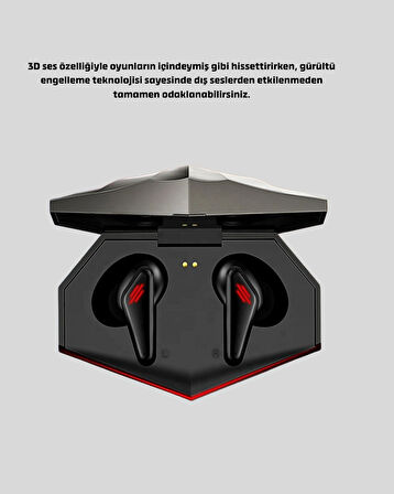 Düşük Gecikmeli Gaming Bluetooth Kulaklık