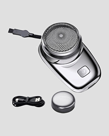 Şarjlı Mini Tıraş Makinesi – Hassas Ciltlere Uygun, Su ile Yıkanabilir, Kompakt Tasarım