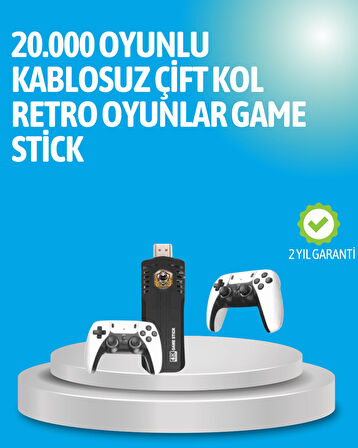 Retro Oyun Konsolu – Yüksek Çözünürlük ve Geniş Oyun Seçenekleri