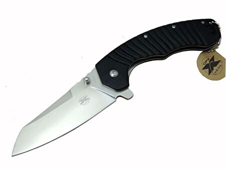 DPX Gear Kunamy KI 4450 BK Outdoor Çakı 23 cm - Kaymaz Sap, Otomatik, Kılıflı