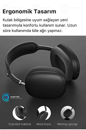 P9 Air Max Gaming Premium Mikrofonlu Kablosuz Ios Android Uyumlu 5.0 Bluetooth TWS Oyuncu Kulaklık