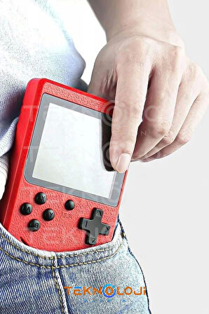 400 Oyunlu Mini Atari Gameboy Oyun Konsolu Gamebox Kollu Atari