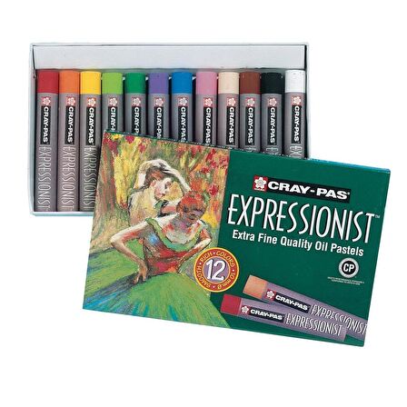 Sakura EXPRESSİONİST YAĞLI PASTEL SET 12'Lİ