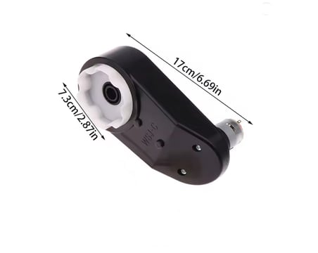 Akülü Araba Şanzımanlı Motor 12 V 18000 RPM rs 390-6-