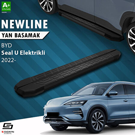 S-Dizayn BYD Seal U Elektrikli NewLine Siyah Yan Basamak 193 Cm 2022 Üzeri A+ Kalite