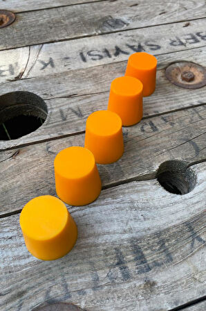 Turuncu Granül Mum Boyası 1000gr