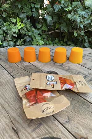 Turuncu Granül Mum Boyası 50 gram