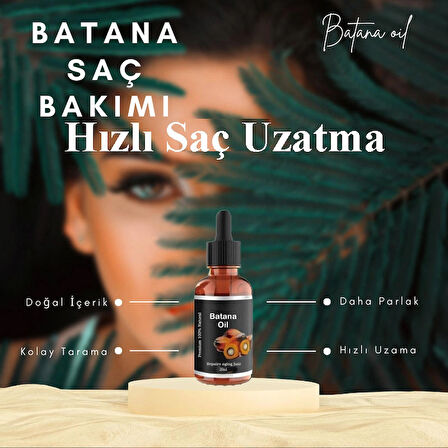 Batana Oil Batana Yağı Hızlı Saç Uzatma Yağı 20ml
