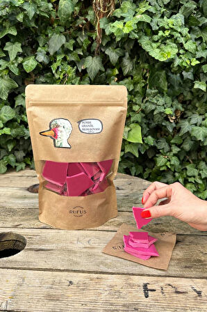 Pembe Granül Mum Boyası 500gr