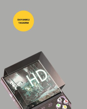64GB Retro Oyun Konsolu 10.000 Oyunlu Taşınabilir El Konsolu