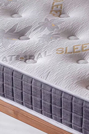 Natural Park Yatak, Bebek Yatağı, Beşik Yatağı, Anne Yanı, Oyun Parkı Yatağı, Örme Kumaşlı - 10 Cm