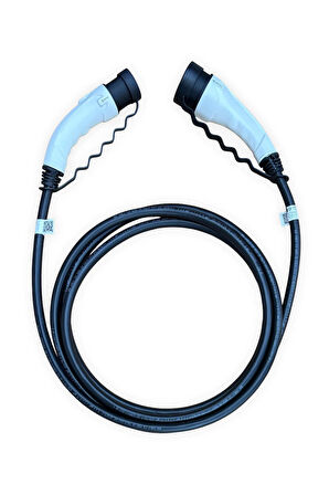 BYCO-22T2-SB-3 22KW Destekli 3m Siyah Elektrikli Araç Şarj Kablosu