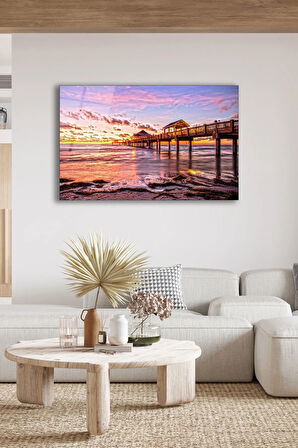 Dekoratif Duvar Tablosu Temperli Cam Tablo 72 x 46 cm