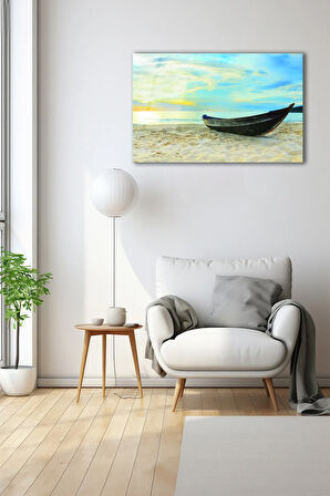 Dekoratif Duvar Tablosu Temperli Cam Tablo 72 x 46 cm