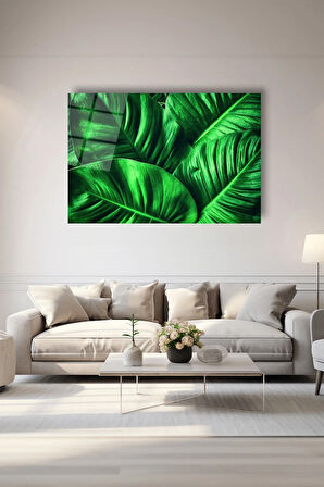 Dekoratif Duvar Tablosu Temperli Cam Tablo 72 x 46 cm