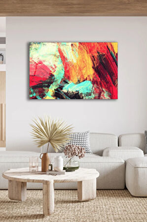 Dekoratif Duvar Tablosu Temperli Cam Tablo 72 x 46 cm