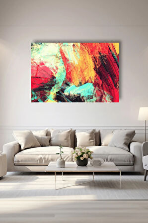 Dekoratif Duvar Tablosu Temperli Cam Tablo 72 x 46 cm