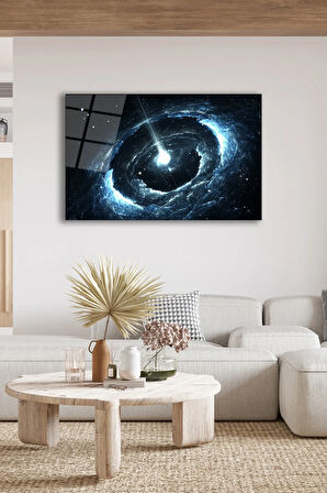 Dekoratif Duvar Tablosu Temperli Cam Tablo 72 x 46 cm