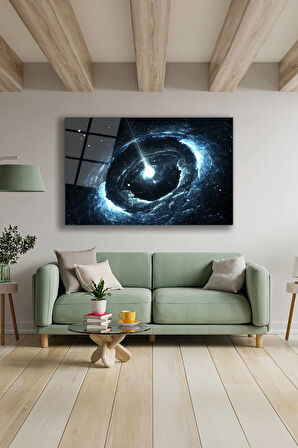 Dekoratif Duvar Tablosu Temperli Cam Tablo 72 x 46 cm