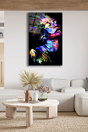 Dekoratif Duvar Tablosu Temperli Cam Tablo 72 x 46 cm