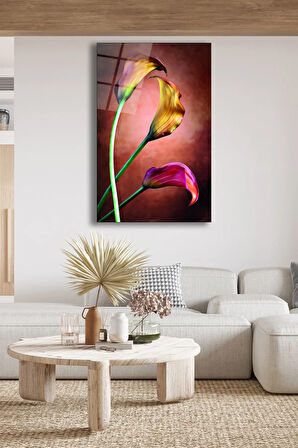 Dekoratif Duvar Tablosu Temperli Cam Tablo 72 x 46 cm