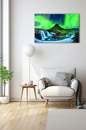 Dekoratif Duvar Tablosu Temperli Cam Tablo 72 x 46 cm