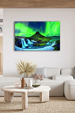 Dekoratif Duvar Tablosu Temperli Cam Tablo 72 x 46 cm