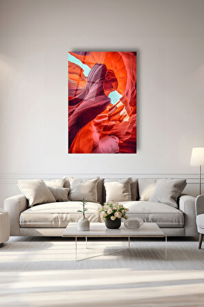 Dekoratif Duvar Tablosu Temperli Cam Tablo 72 x 46 cm