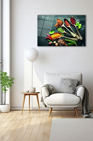 Dekoratif Duvar Tablosu Temperli Cam Tablo 72 x 46 cm