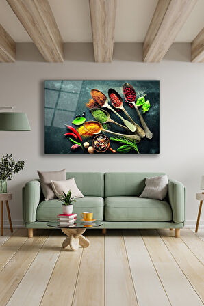 Dekoratif Duvar Tablosu Temperli Cam Tablo 72 x 46 cm
