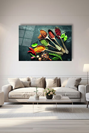 Dekoratif Duvar Tablosu Temperli Cam Tablo 72 x 46 cm