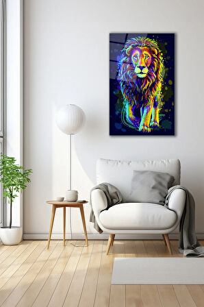 Dekoratif Duvar Tablosu Temperli Cam Tablo 72 x 46 cm