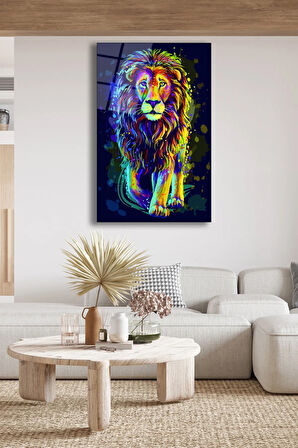 Dekoratif Duvar Tablosu Temperli Cam Tablo 72 x 46 cm