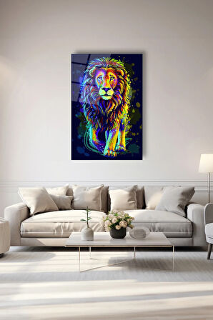 Dekoratif Duvar Tablosu Temperli Cam Tablo 72 x 46 cm