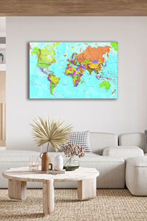 Dekoratif Duvar Tablosu Temperli Cam Tablo 72 x 46 cm