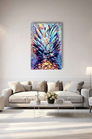 Dekoratif Duvar Tablosu Temperli Cam Tablo 72 x 46 cm