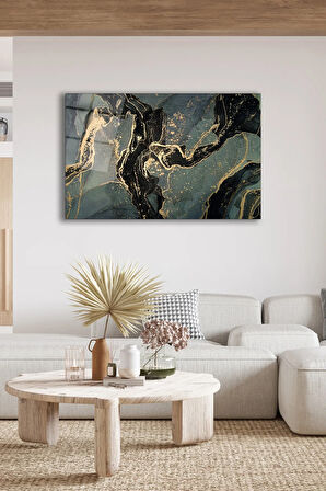 Dekoratif Duvar Tablosu Temperli Cam Tablo 110 x 70 cm