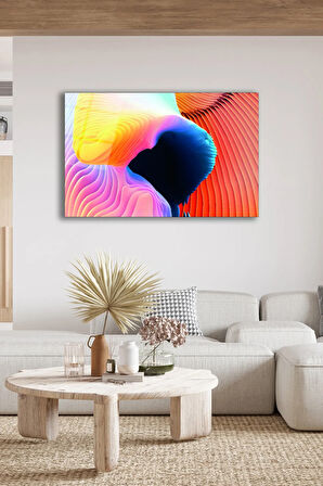 Dekoratif Duvar Tablosu Temperli Cam Tablo 72 x 46 cm