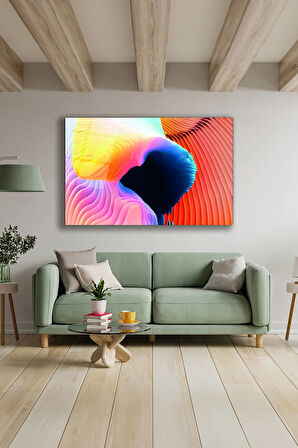 Dekoratif Duvar Tablosu Temperli Cam Tablo 72 x 46 cm