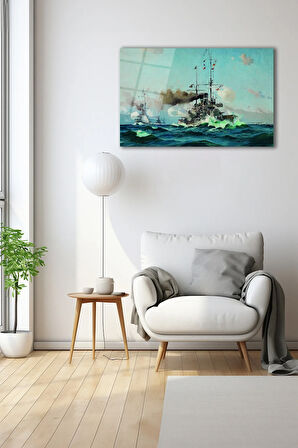 Dekoratif Duvar Tablosu Temperli Cam Tablo 72 x 46 cm