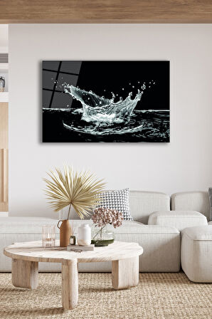 Dekoratif Duvar Tablosu Temperli Cam Tablo 72 x 46 cm